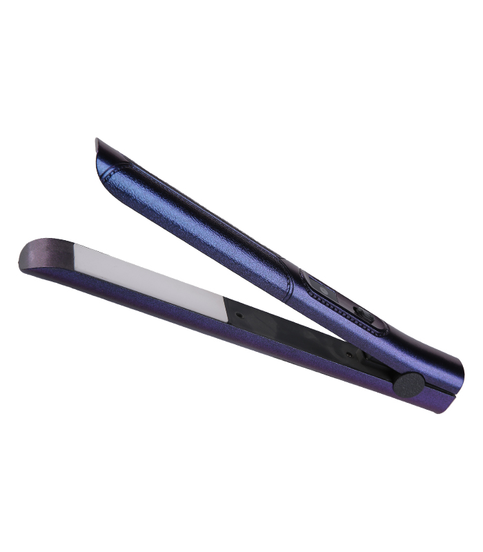 Téitheoir Leictreach PTC Straightener Gruaige Gairmiúla Iarann ​​Maol Le Rialú Teochta ZR-888